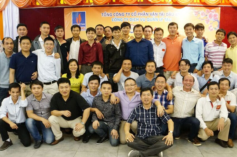 Crew Meeting in North of Vietnam